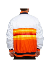 Houston Astros White and Orange Star Jacket