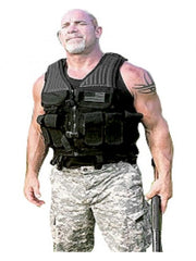 Bill Goldberg Check Point TJ Leather Vest
