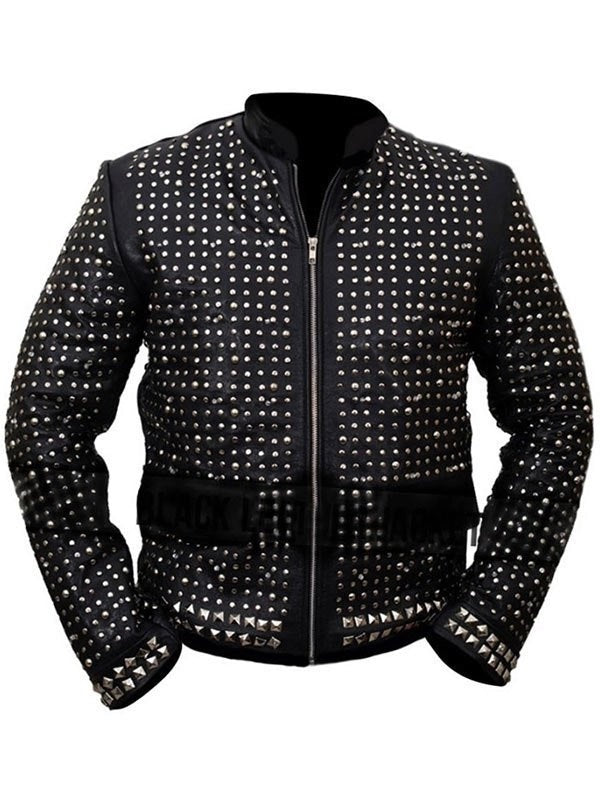WWE Chris Jericho Sparkle Light Up Leather Jacket