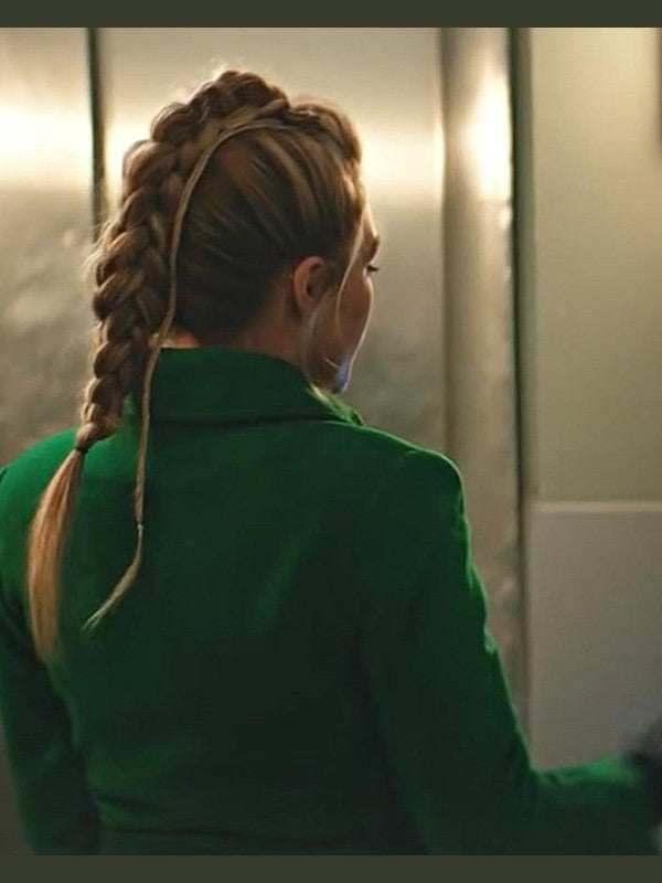 Hawkeye Yelena Belova Green Trench Coat