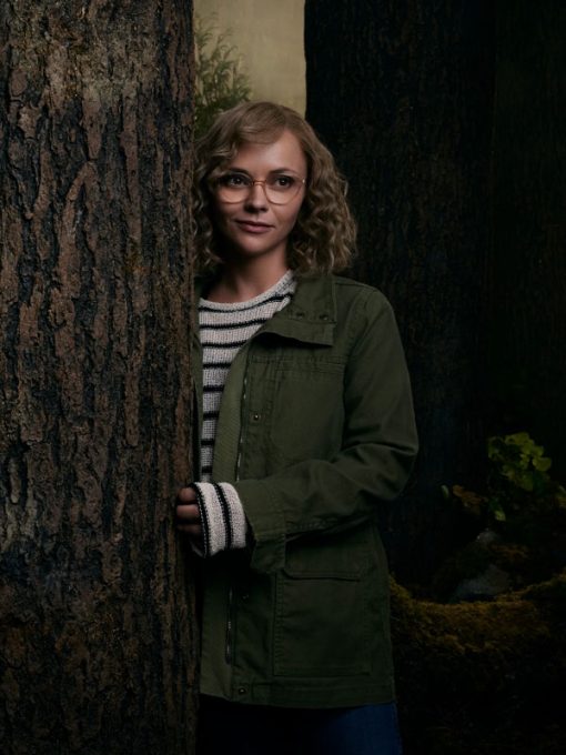 Yellowjackets 2021 Misty Green Cotton Jacket