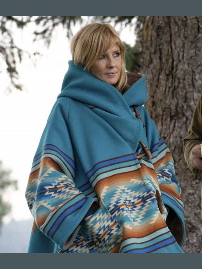 Yellowstone Beth Dutton Blue Coat