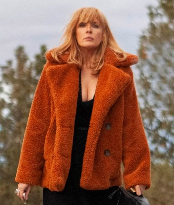 Yellowstone Beth Dutton Fur Coat