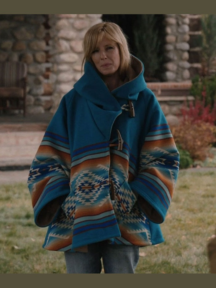 Yellowstone Beth Dutton Blue Coat