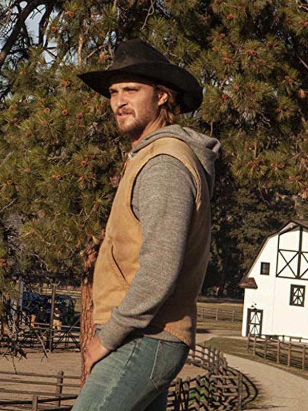 Luke Grimes Yellowstone Kayce Dutton Vest