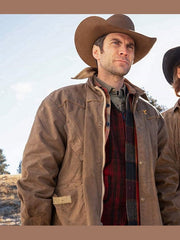 Wes Bentley Yellowstone Leather Jacket