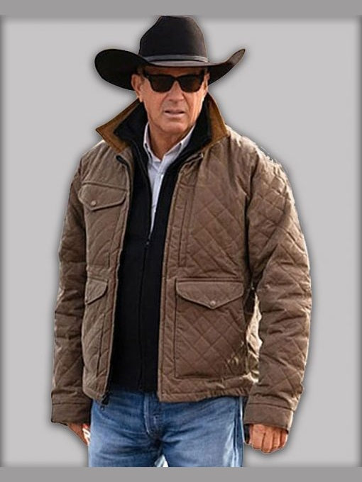 John Dutton Yellowstone S04 Quilted Jacket