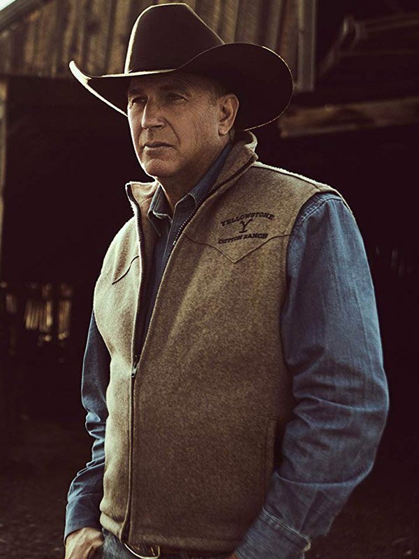 John Dutton Vest Yellowstone Season 3