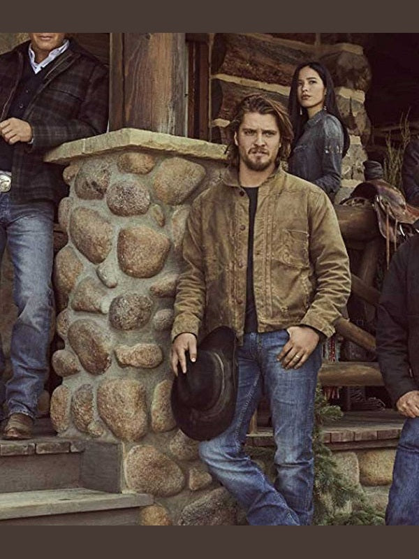 Yellowstone Luke Grimes Leather Jacket