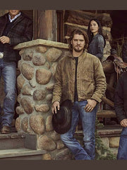 Yellowstone Luke Grimes Leather Jacket