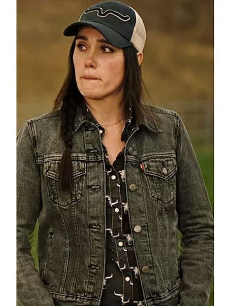 Yellowstone Mia Black Denim Jacket