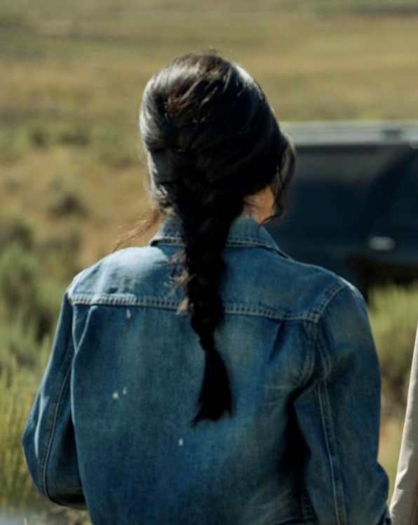 Yellowstone S03 Monica Dutton Denim Jacket