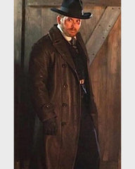 Yellowstone Rip Wheeler Leather Coat