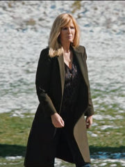 Yellowstone S04 Beth Dutton Green Coat