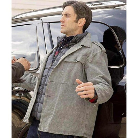 Yellowstone Jamie Dutton Grey Jacket