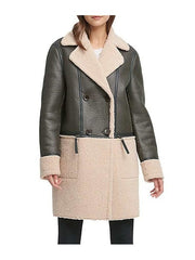 Zari Tomaz Legends of Tomorrow Season 5 Shearling Coat