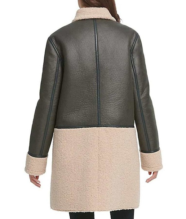 Zari Tomaz Legends of Tomorrow Season 5 Shearling Coat