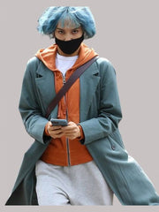 Zoe Kravitz Kimi 2022 Coat