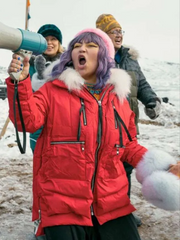 North Of North Zorga Qaunaq Red Jacket