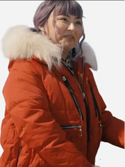 North Of North Zorga Qaunaq Red Jacket