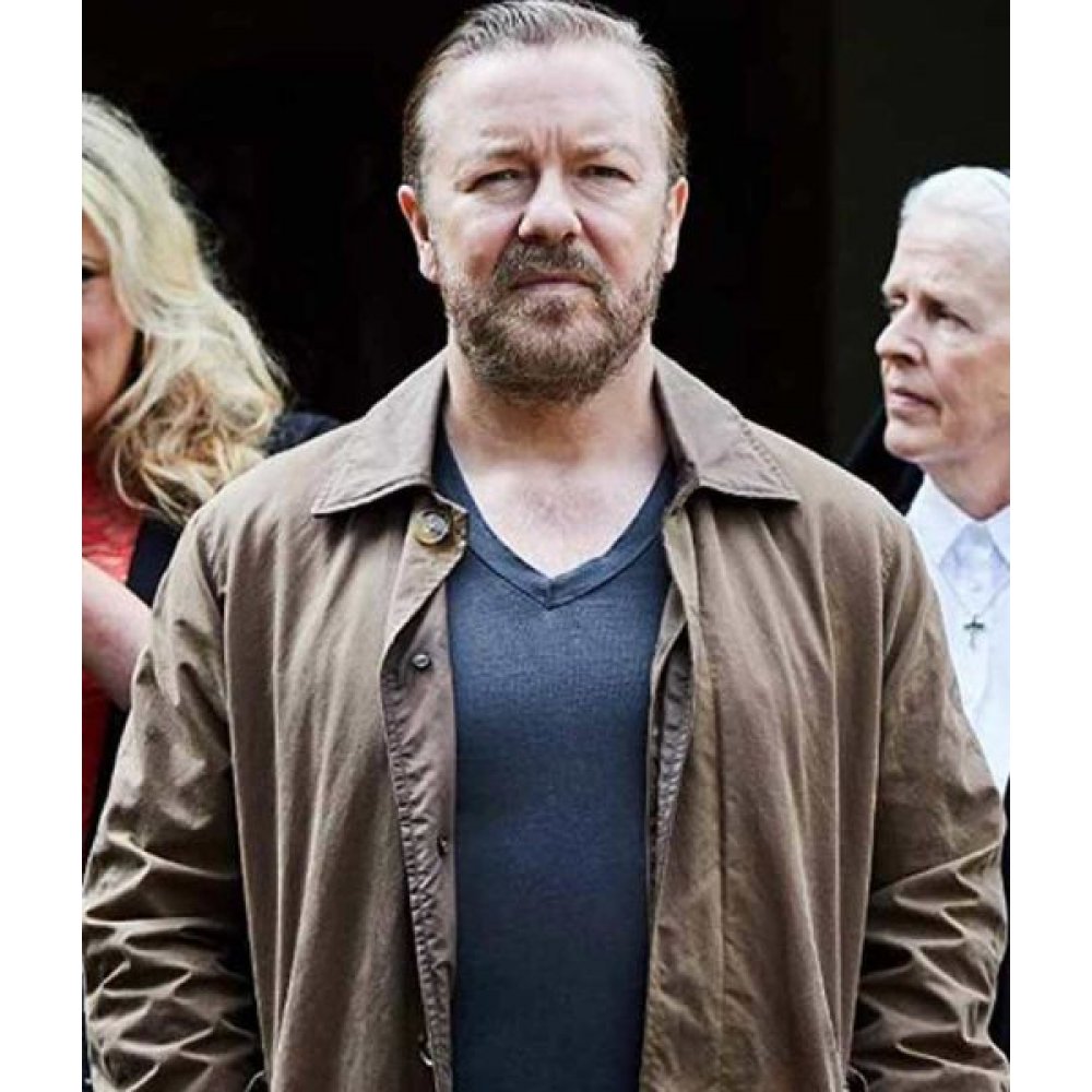 After Life S03 Ricky Gervais Jacket