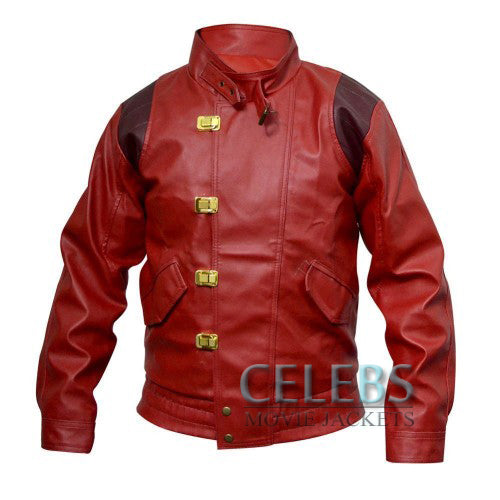 Red Kaneda Akira Leather Jacket