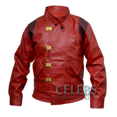 Red Kaneda Akira Leather Jacket