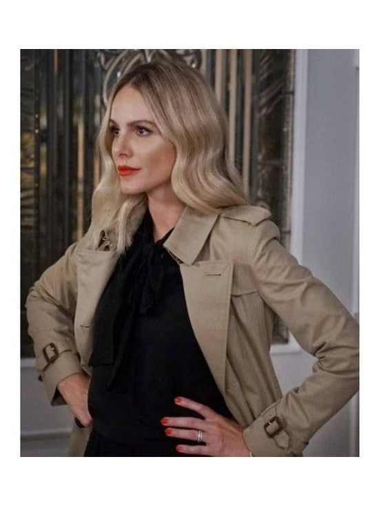 All American Laura Fine-Baker Tan Brown Coat