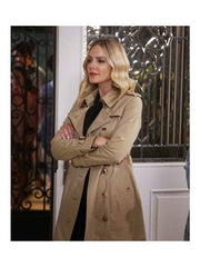 All American Laura Fine-Baker Tan Brown Coat