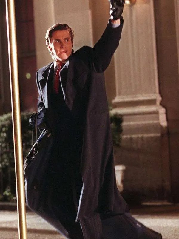 American Psycho Patrick Bateman Trench Coat