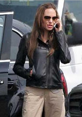 Wanted Movie Angelina Jolie (Fox) Leather Jacket