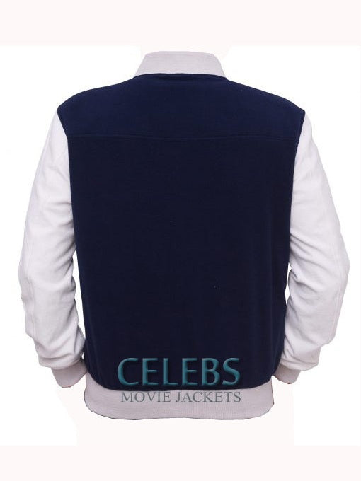 Ansel Elgort Baby Driver Varsity Bomber Jacket