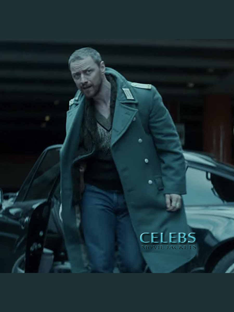 Atomic Blonde James McAvoy Black Coat