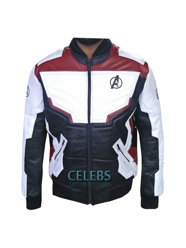 Avengers Endgame Quantum Realm Leather Jacket