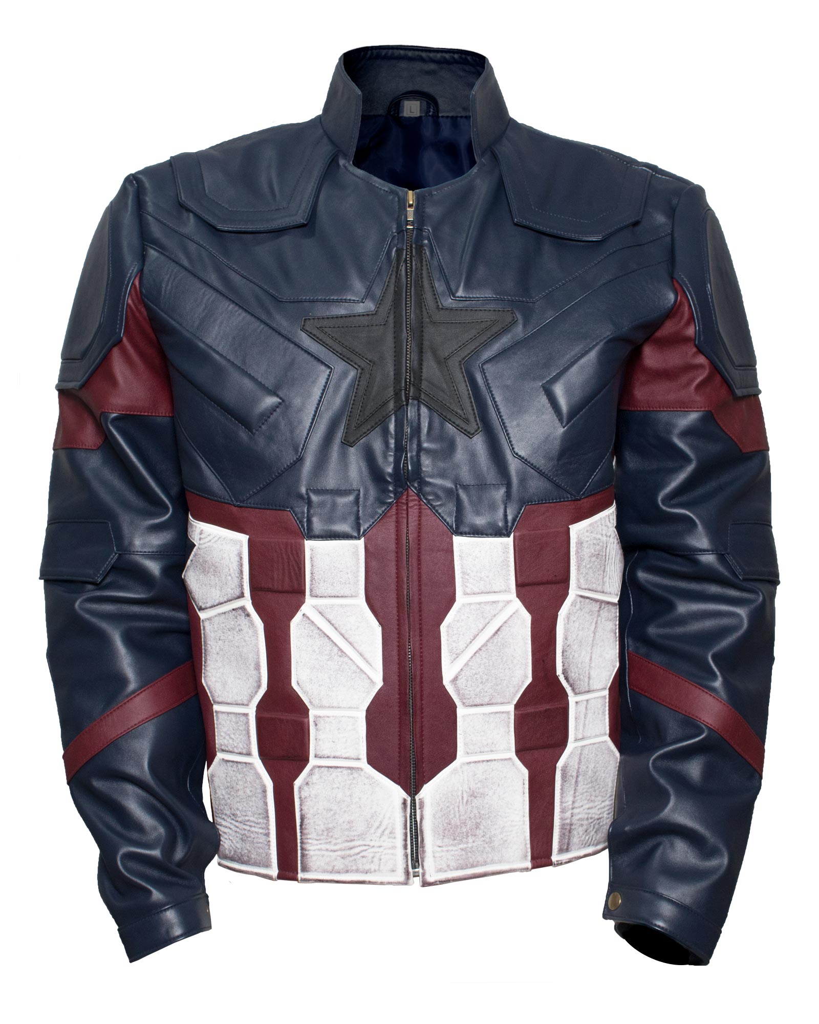 Avengers Infinity War Captain America Costume Leather Jacket