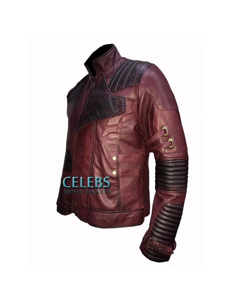 Avengers Infinity War Waxed Star Lord Jacket