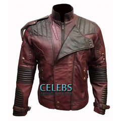 Avengers Infinity War Waxed Star Lord Jacket