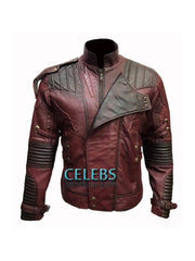 Avengers Infinity War Waxed Star Lord Jacket