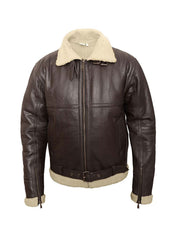B3 Shearling Sheepskin Bomber Jacket