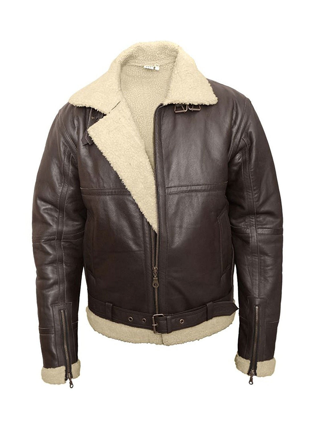 B3 Shearling Sheepskin Bomber Jacket