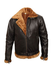 B3 Shearling Sheepskin Bomber Jacket
