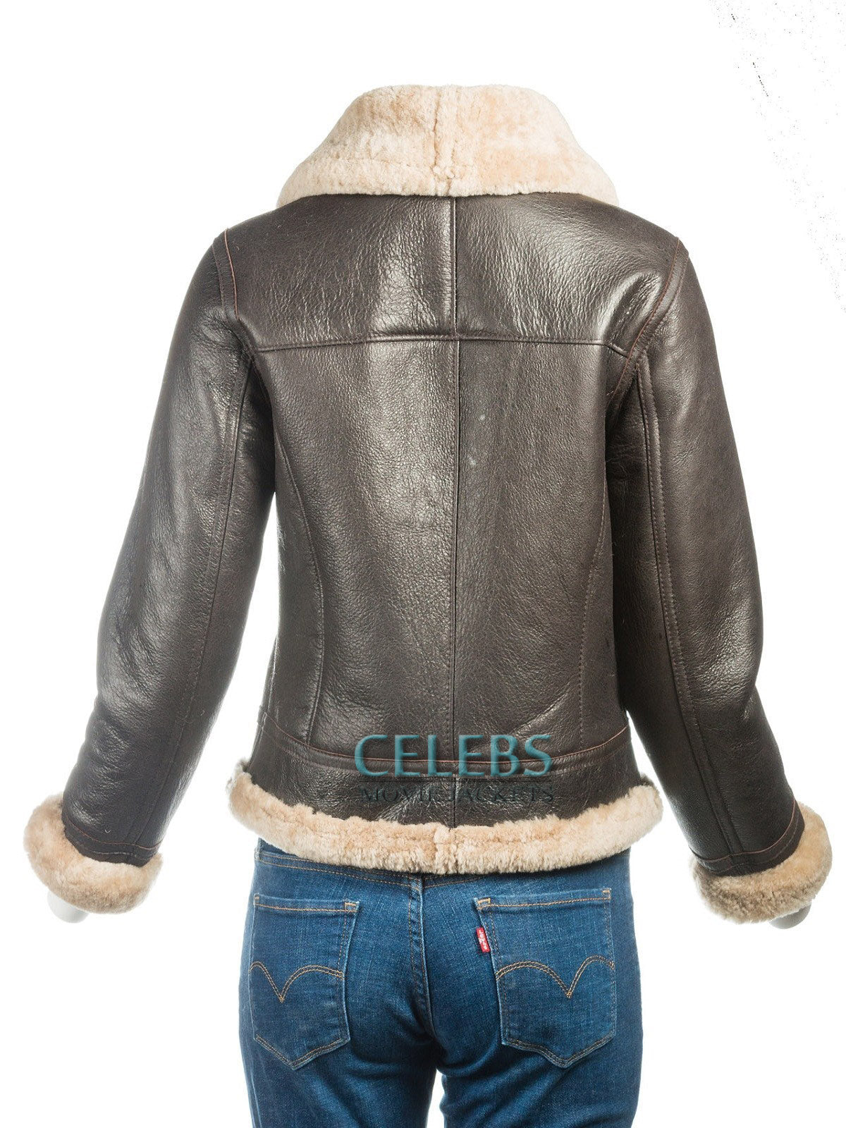Women’s B3 Sheepskin Bomber Jacket