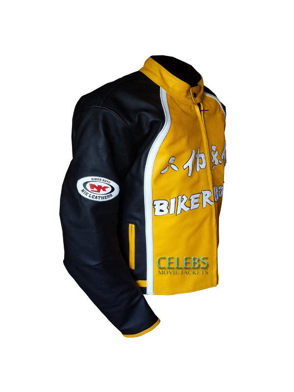 Biker Boyz Derek Luke Yellow Motorcycle Jacket