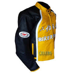Biker Boyz Derek Luke Yellow Motorcycle Jacket