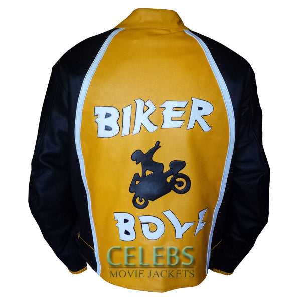 Biker Boyz Derek Luke Yellow Motorcycle Jacket
