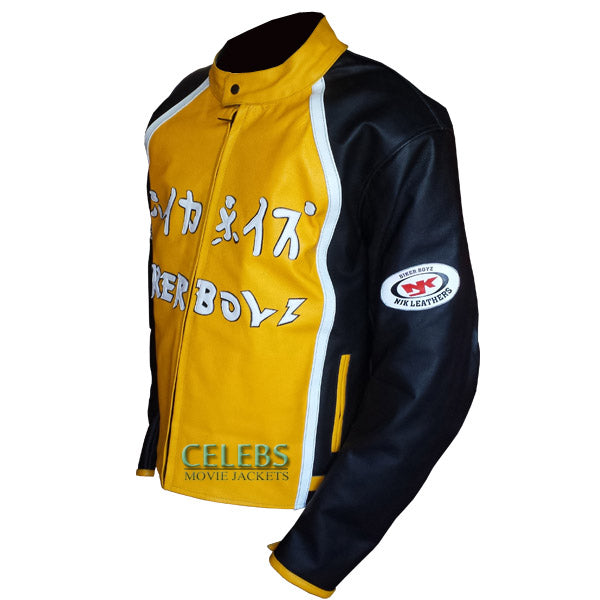 Biker Boyz Derek Luke Yellow Motorcycle Jacket