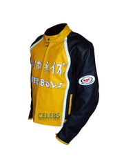 Biker Boyz Derek Luke Yellow Motorcycle Jacket