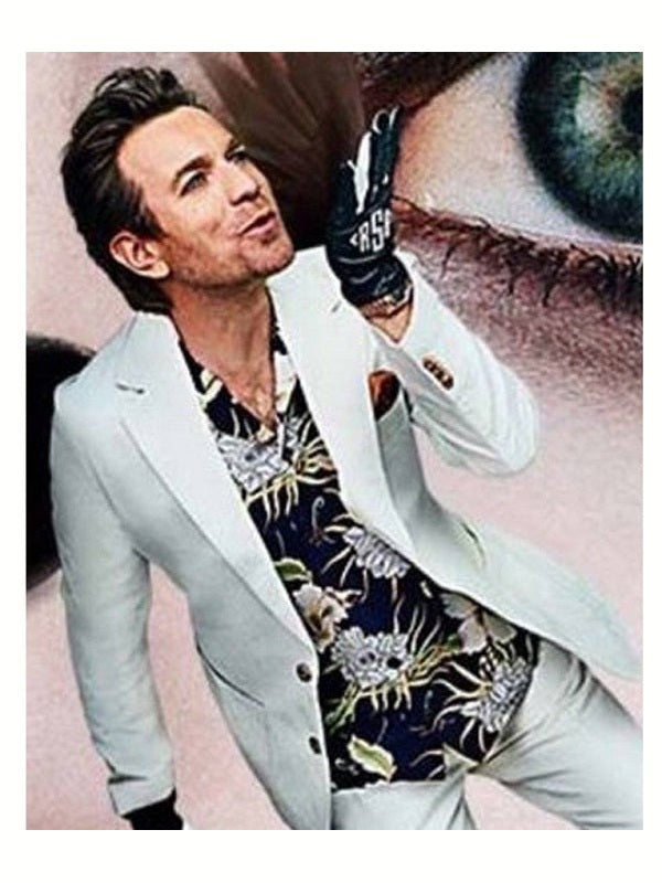 Birds of Prey White Blazer Coat/Suit