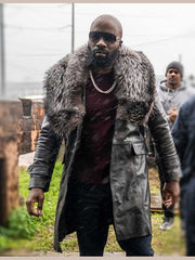 Black And Blue Darius Coat