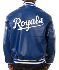 Kansas City Royals Varsity Leather Jacket